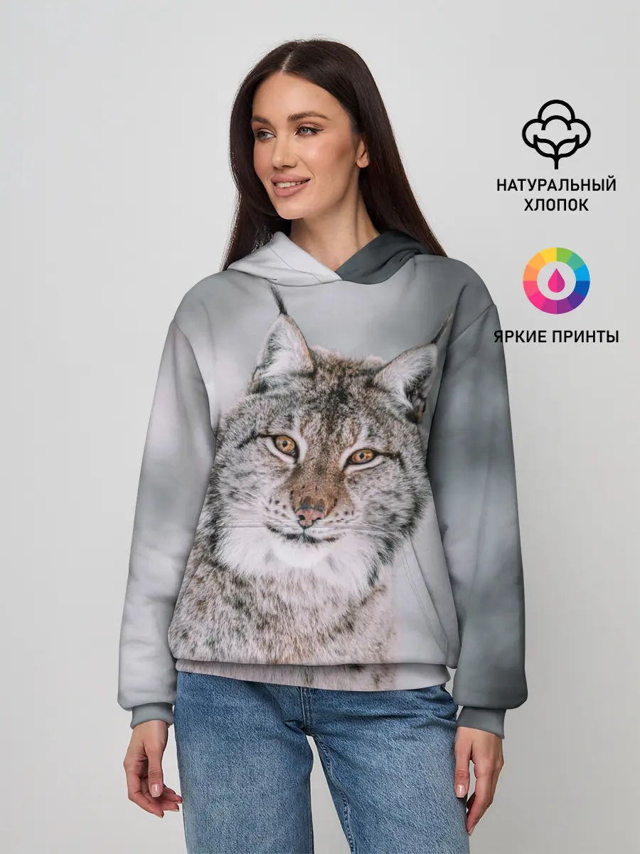 Женское худи / Рысь