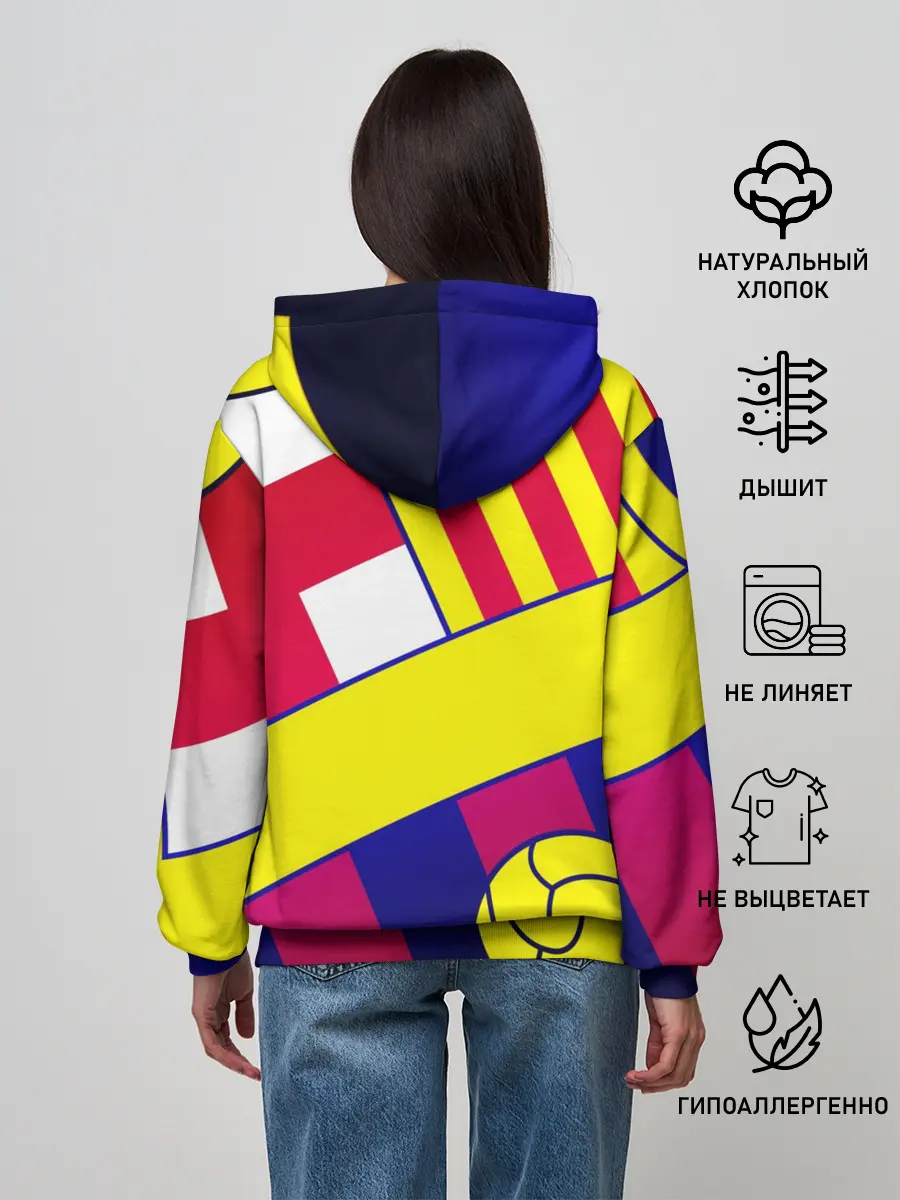 Женское худи / BARCELONA