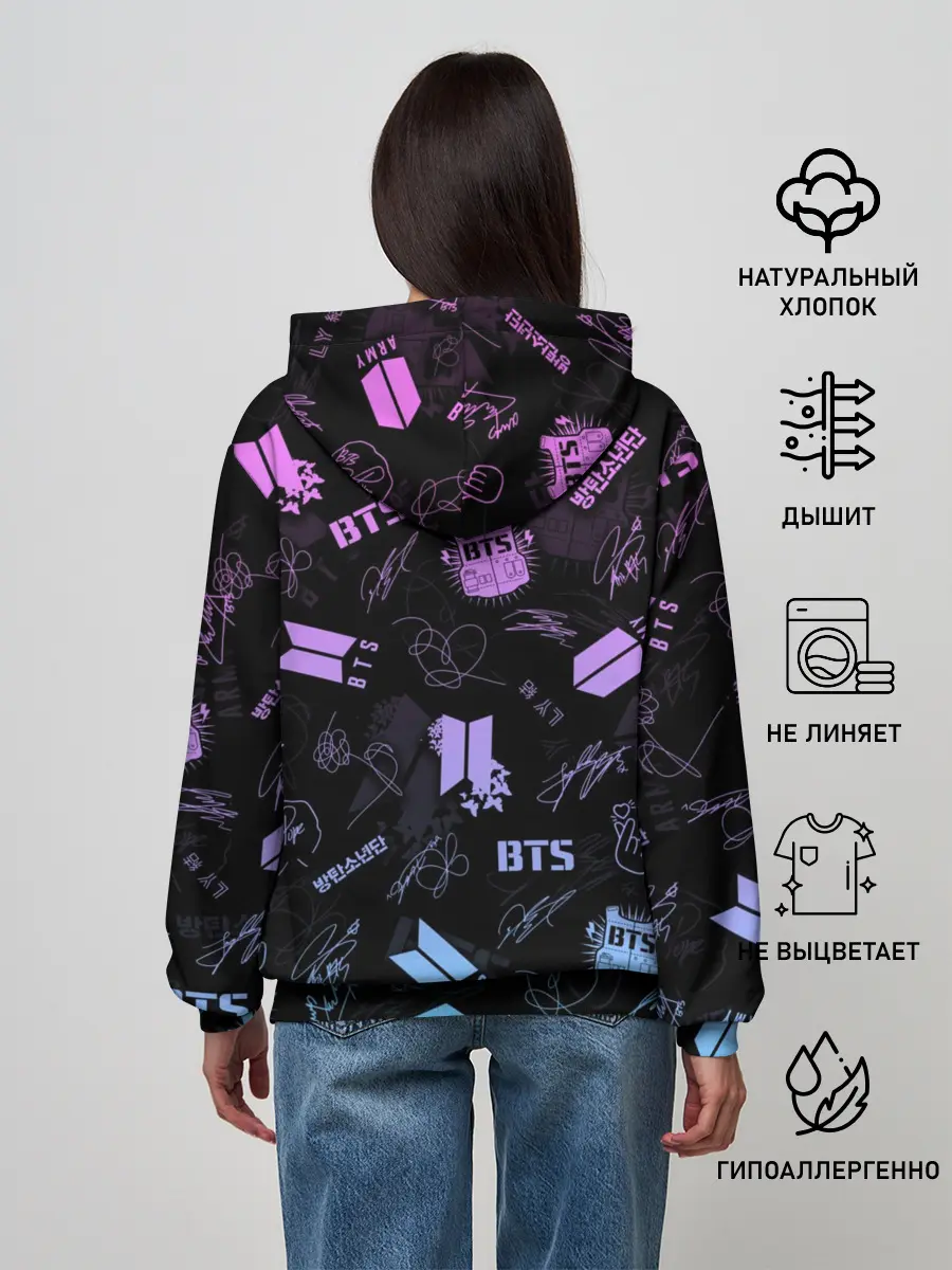 Женское худи / BTS