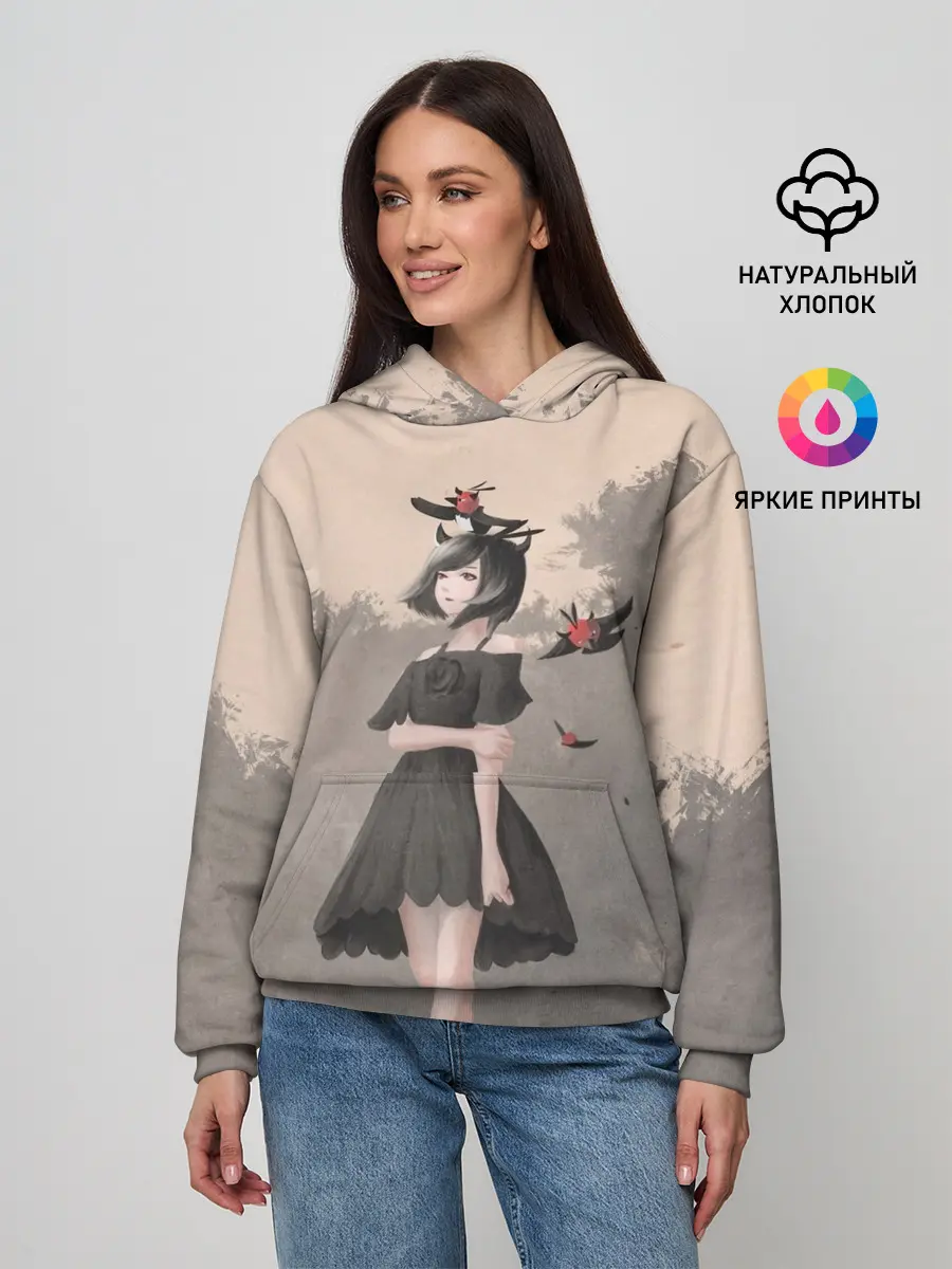 Женское худи / Secre Swallowtail