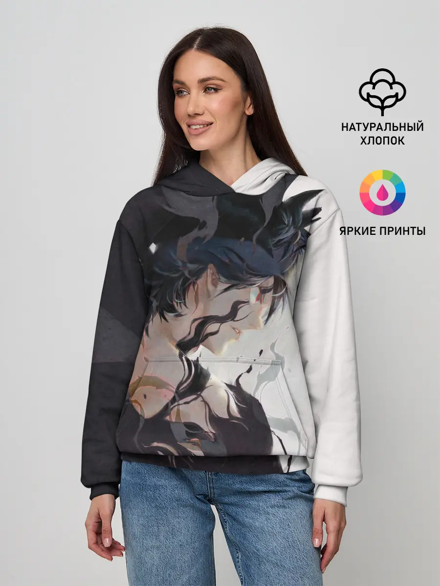 Женское худи / Black Asta