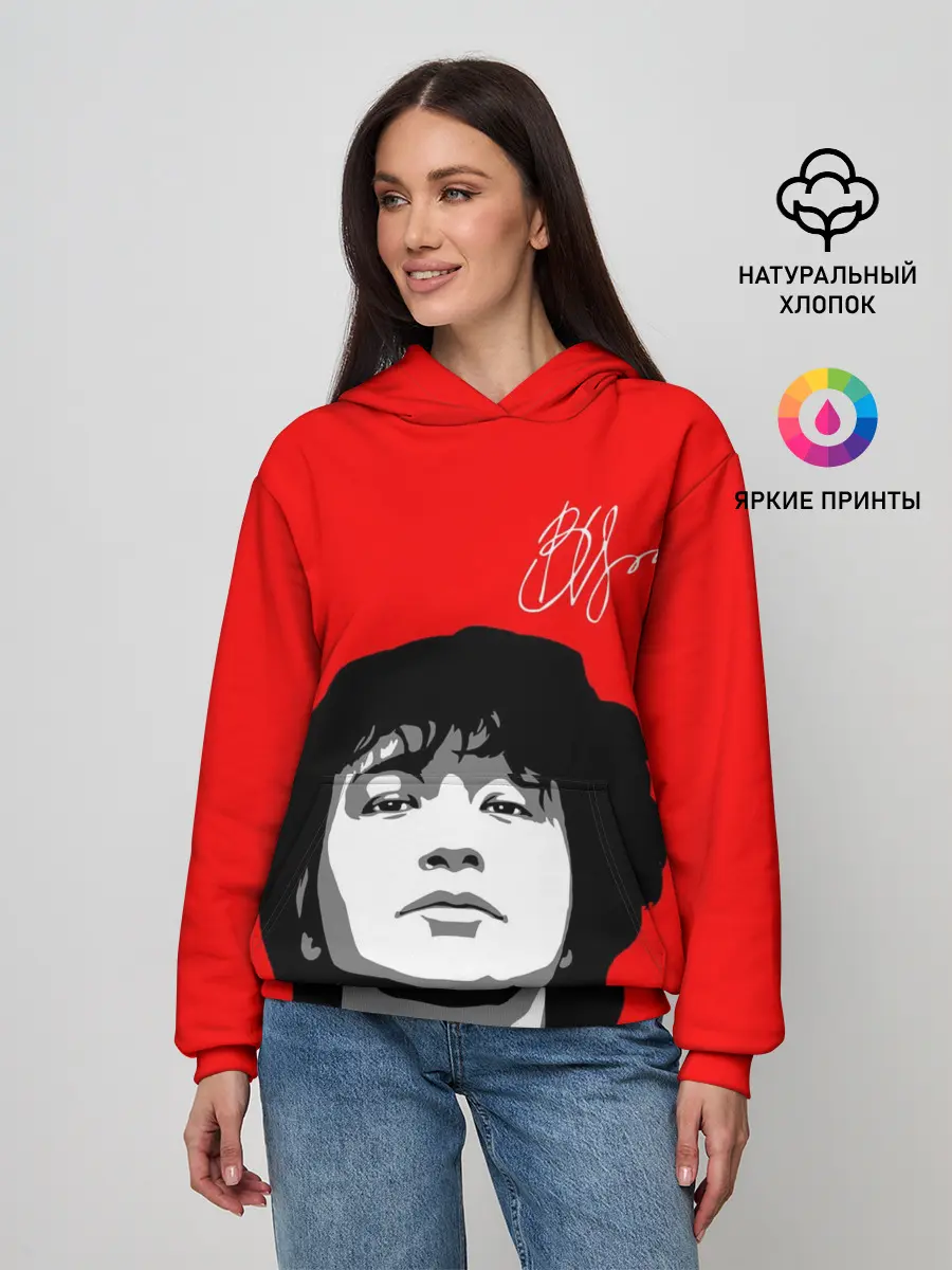 Женское худи / ВИКТОР ЦОЙ
