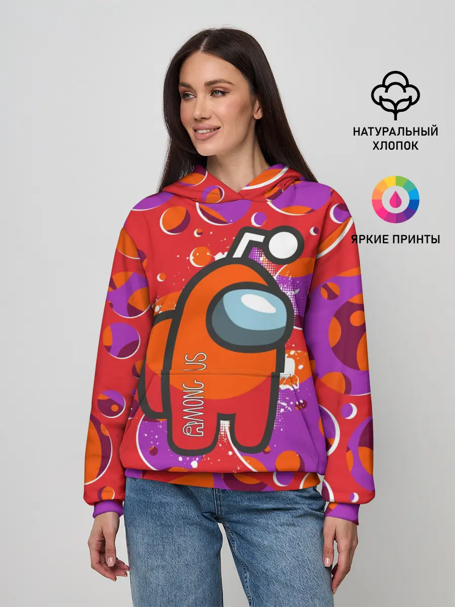 Женское худи / Among us