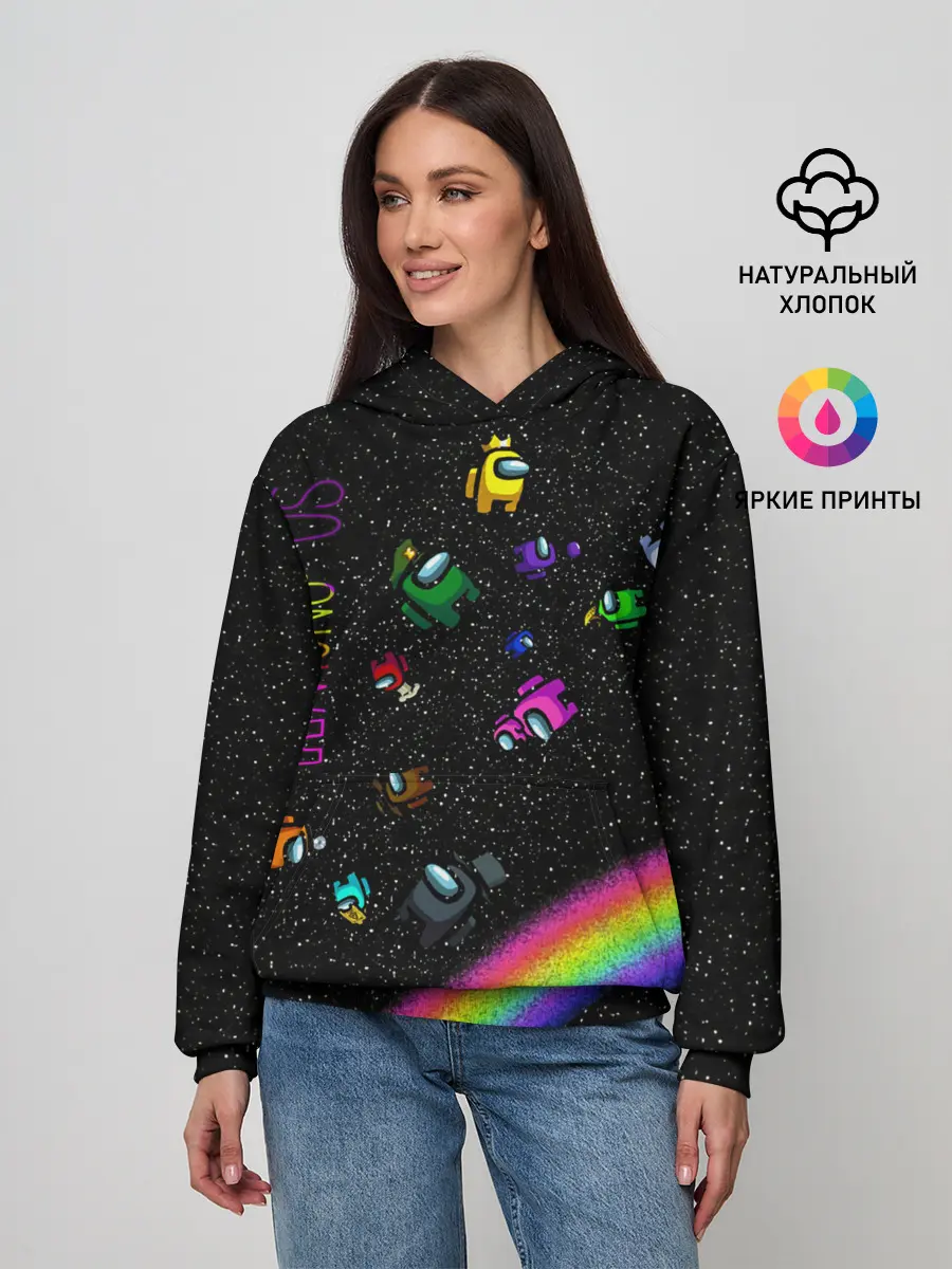 Женское худи / Among Us