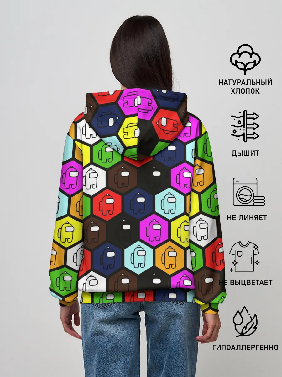 Женское худи / AMONG US