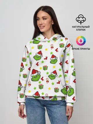 Женское худи / Гринч
