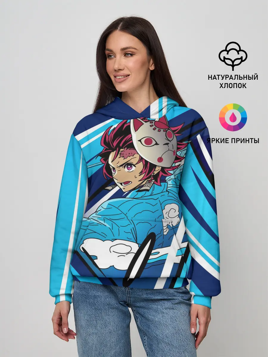 Женское худи / Клинок рассекающий демонов