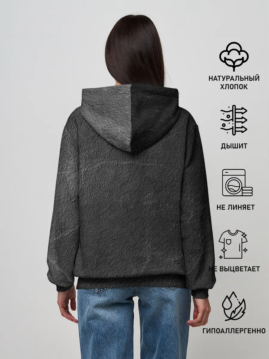 Женское худи / Живи Люби Пой