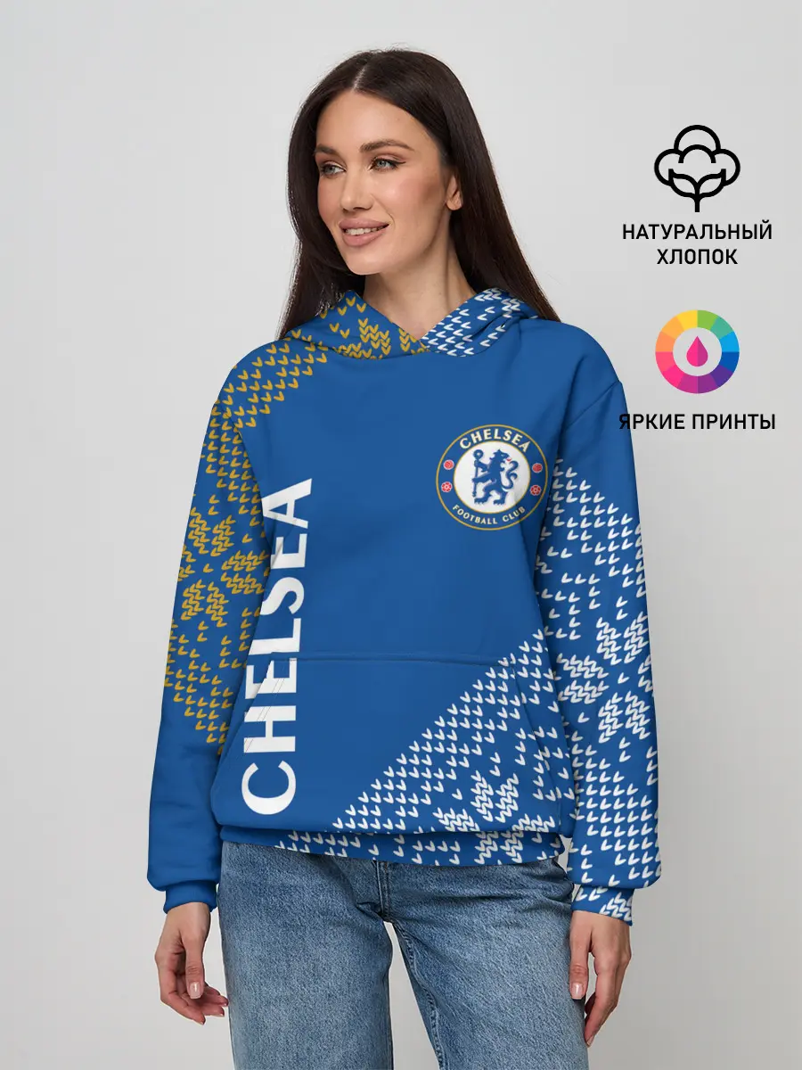 Женское худи / CHELSEA F.C. - Новый Год