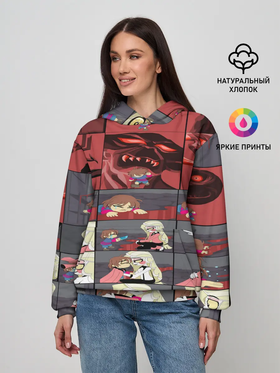 Женское худи / Отель Хазбин