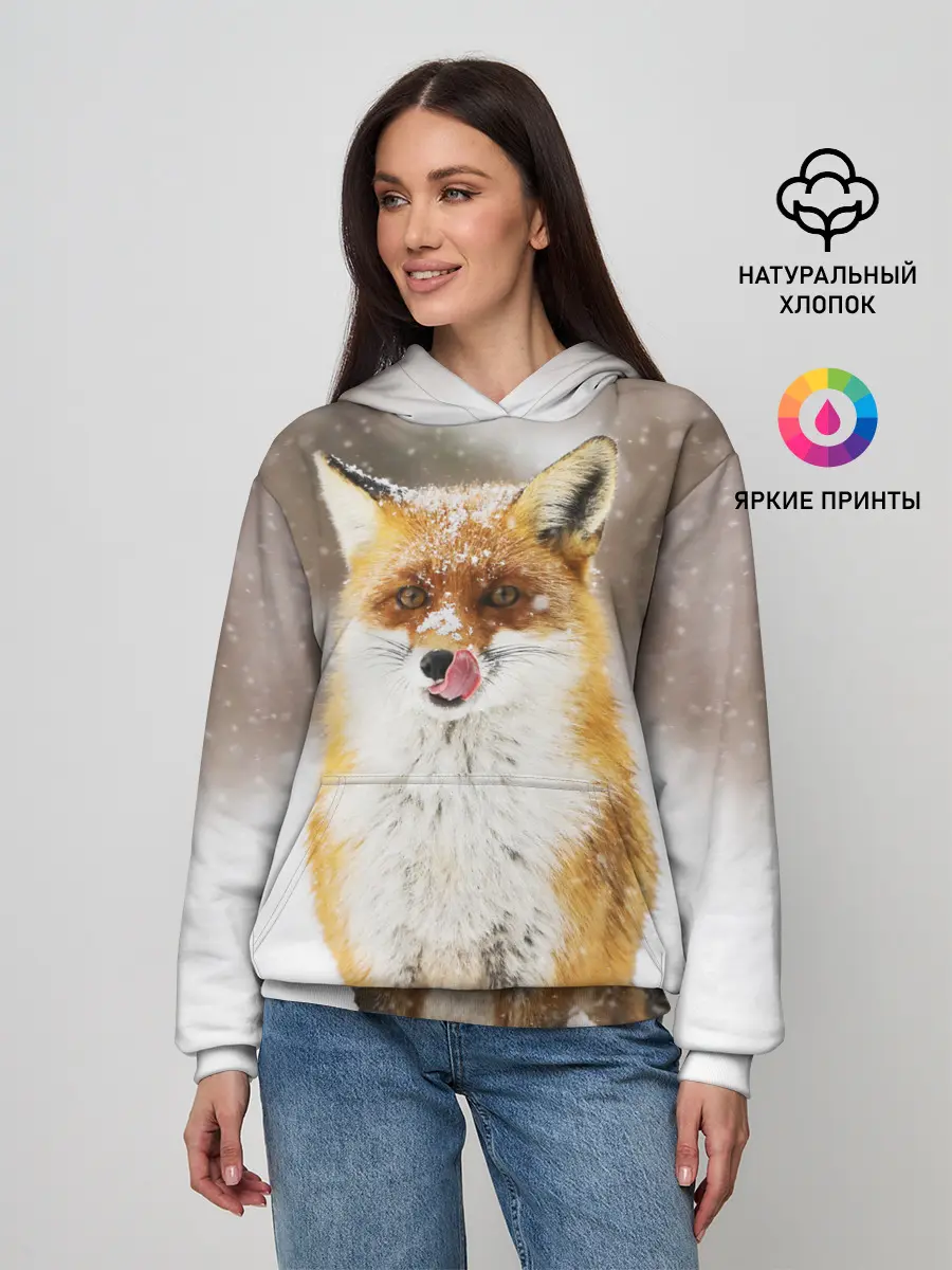 Женское худи / Лиса