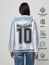 Женское худи / Diego Maradona 10