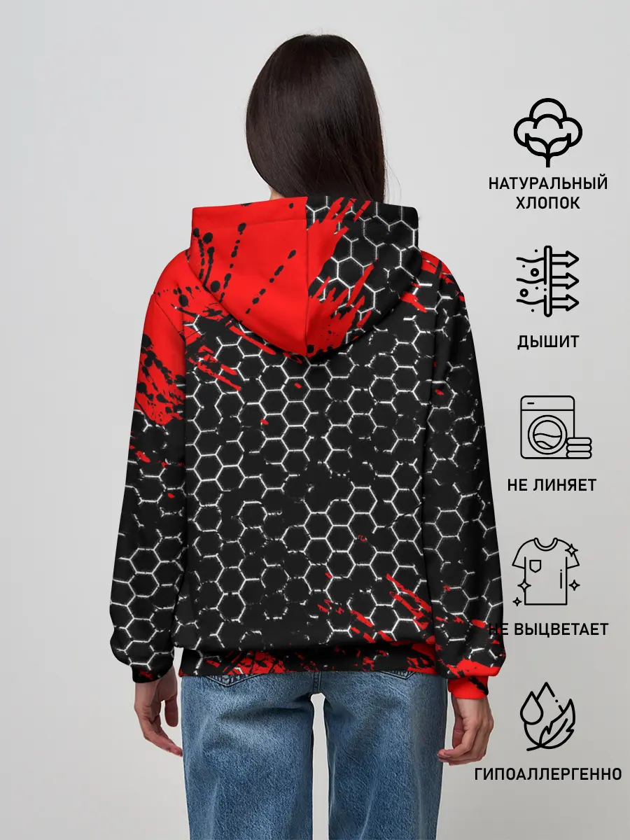 Женское худи / Among Us Impostor Gun