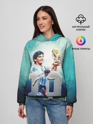 Женское худи / 10 number