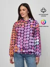 Женское худи / Вечеринка точки глянцевый узор