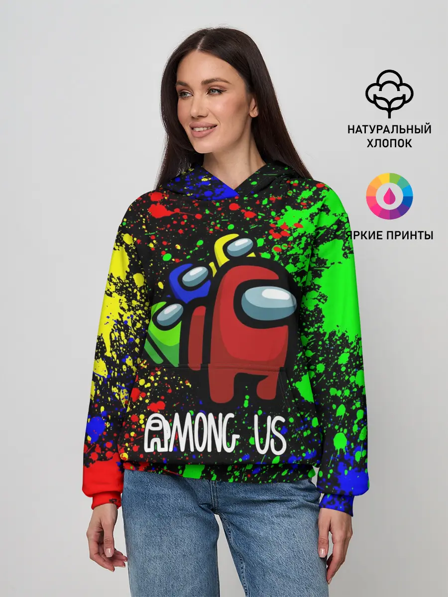 Женское худи / AMONG US