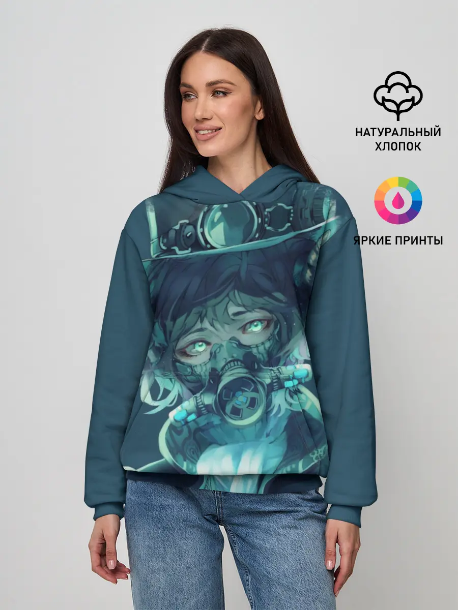 Женское худи / Маска. Аниме