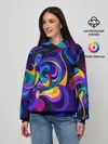 Женское худи / Абстрактный Узор
