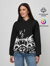Женское худи / Говорящий котик