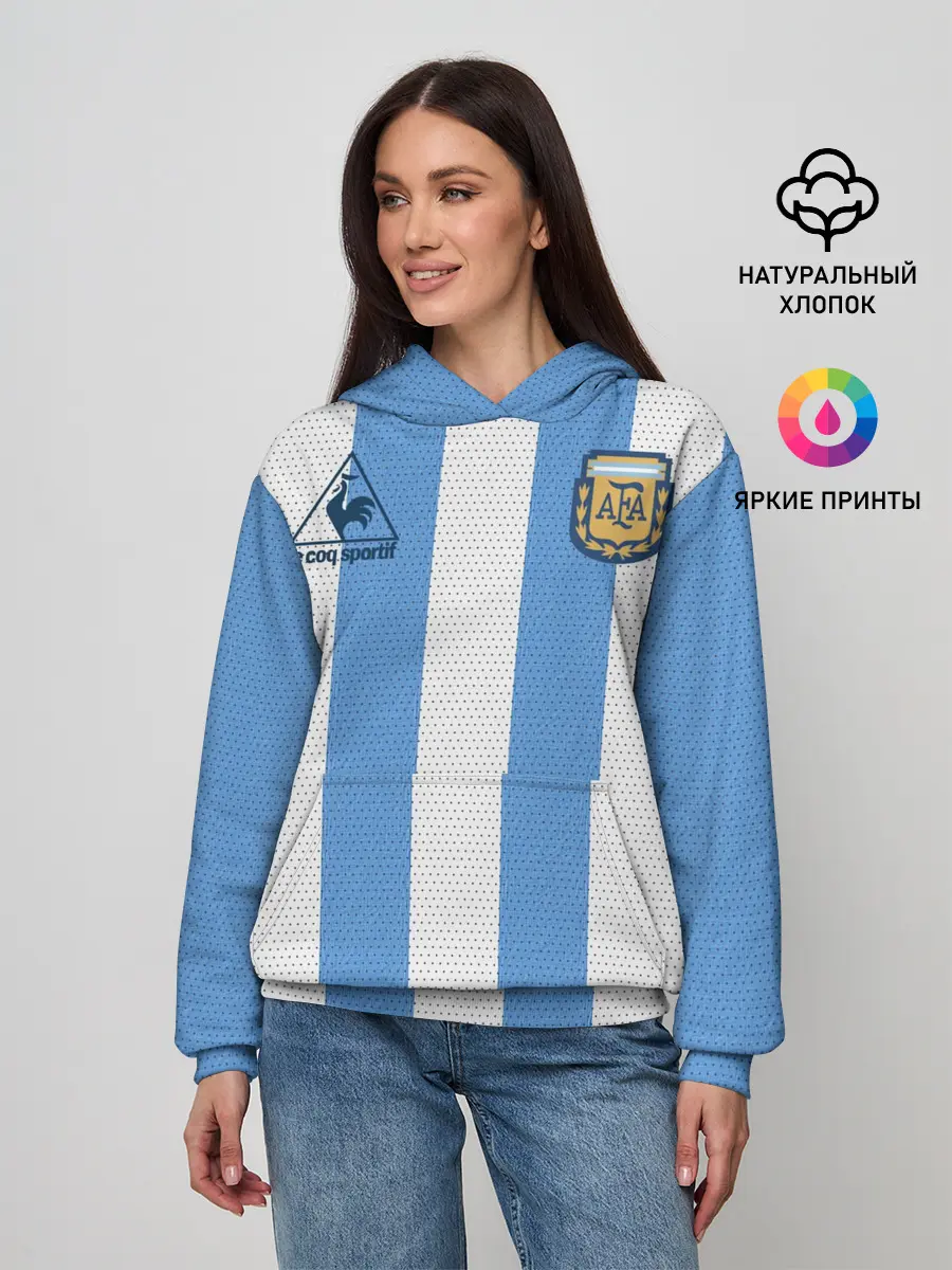 Женское худи / Джерси Марадоны с автографом