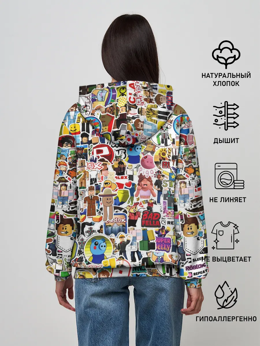 Женское худи / Roblox | Роблокс