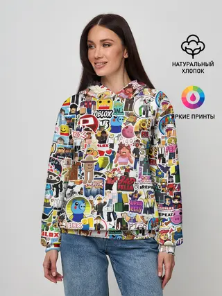 Женское худи / Roblox | Роблокс