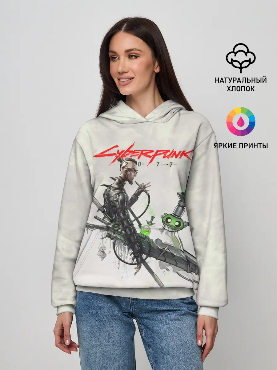 Женское худи / CYBERPUNK 2077