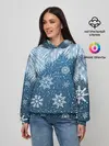 Женское худи / Снежное Настроенние