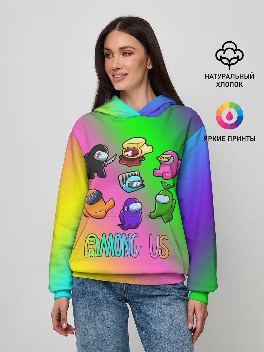 Женское худи / AMONG US