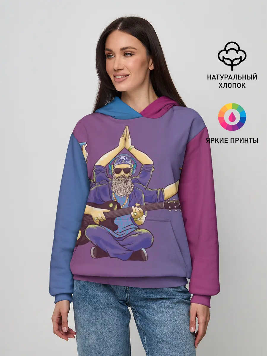 Женское худи / БГ многорукий