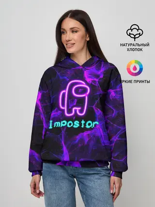 Женское худи / Impostor NEON