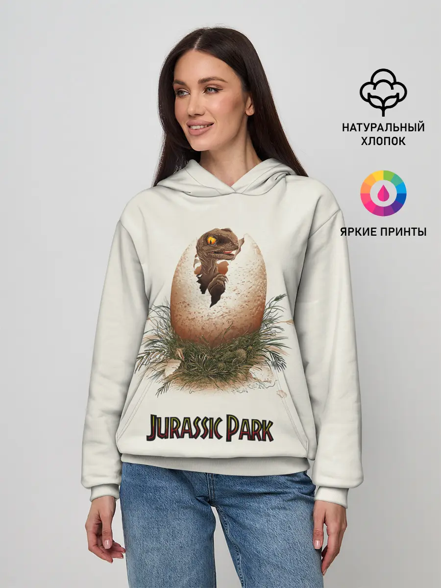 Женское худи / Парк Юрского периода