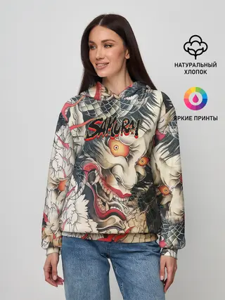 Женское худи / Самурай