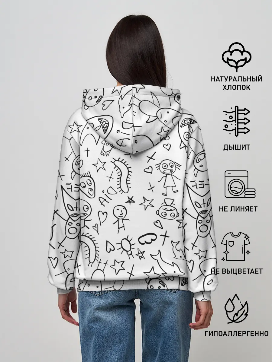 Женское худи / DIE ANTWOORD