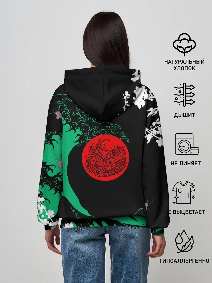 Женское худи / Japanese style