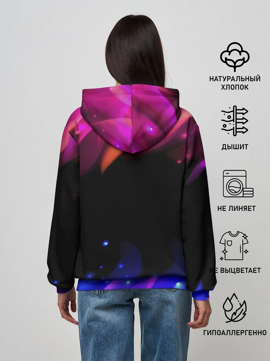 Женское худи / Pink Among Us.