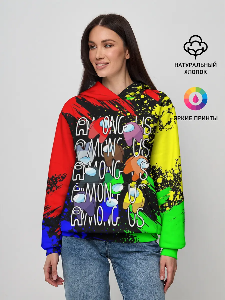 Женское худи / AMONG US