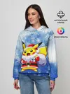 Женское худи / НОВОГОДНИЙ ПИКАЧУ