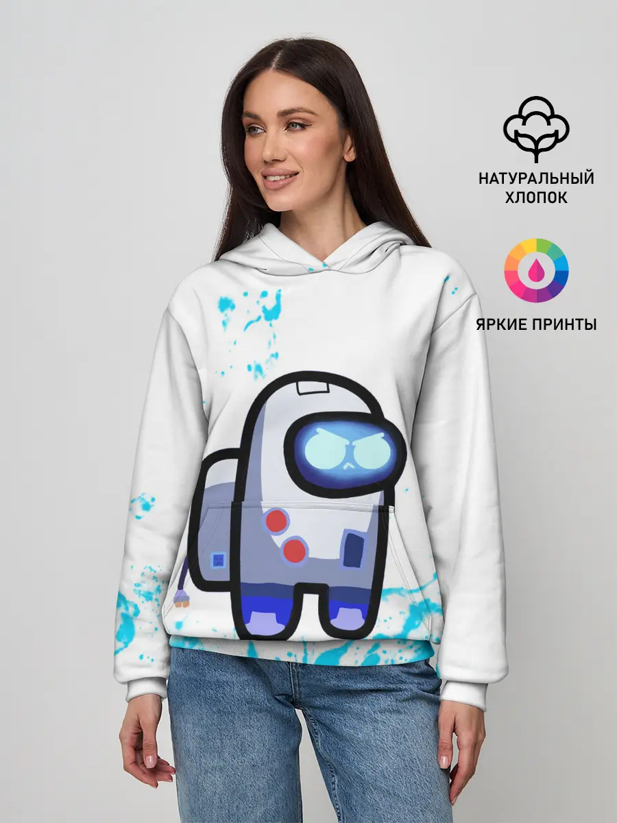 Женское худи / among us