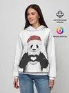 Женское худи / Панда Клаус