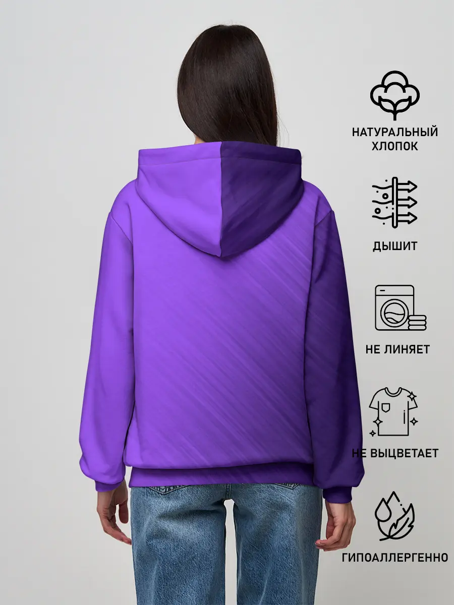 Женское худи / AMONG US - ЕДИНОРОГ