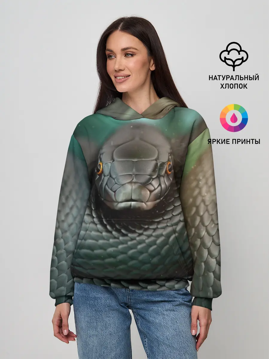 Женское худи / Чёрная мамба