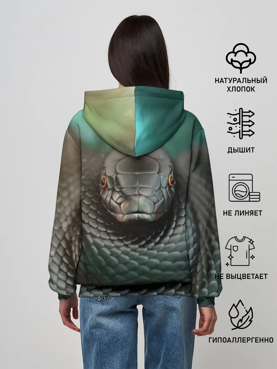 Женское худи / Чёрная мамба