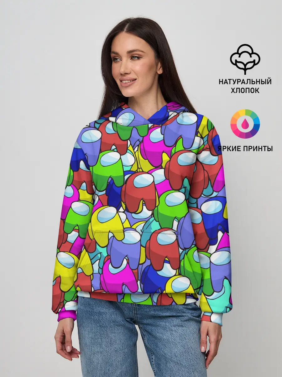 Женское худи / AMONG US