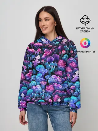 Женское худи / Волшебные грибы