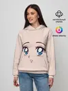 Женское худи / Surprised anime face