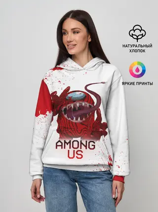 Женское худи / AMONG US - МОНСТР