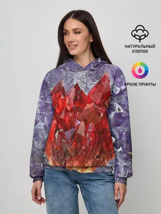 Женское худи / Роза инков