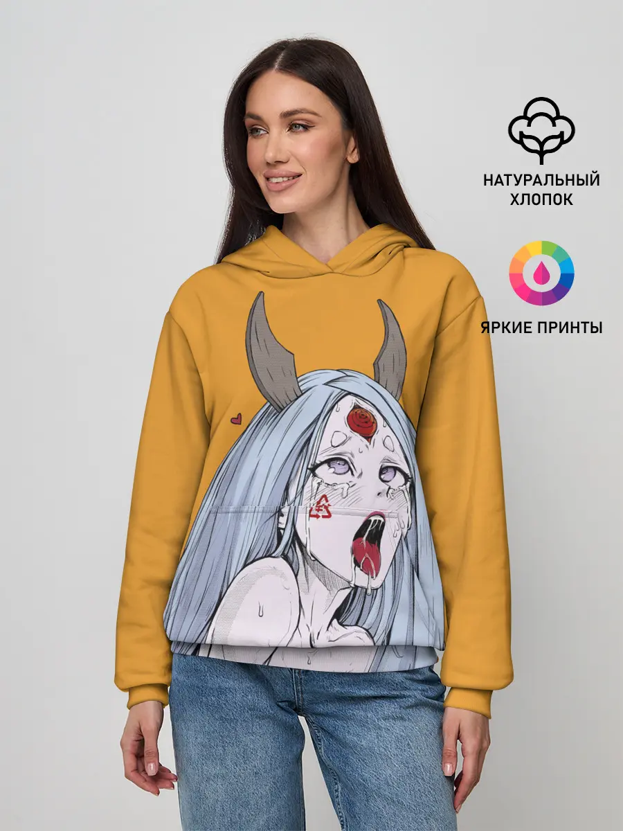 Женское худи / Ahegao Kaguya