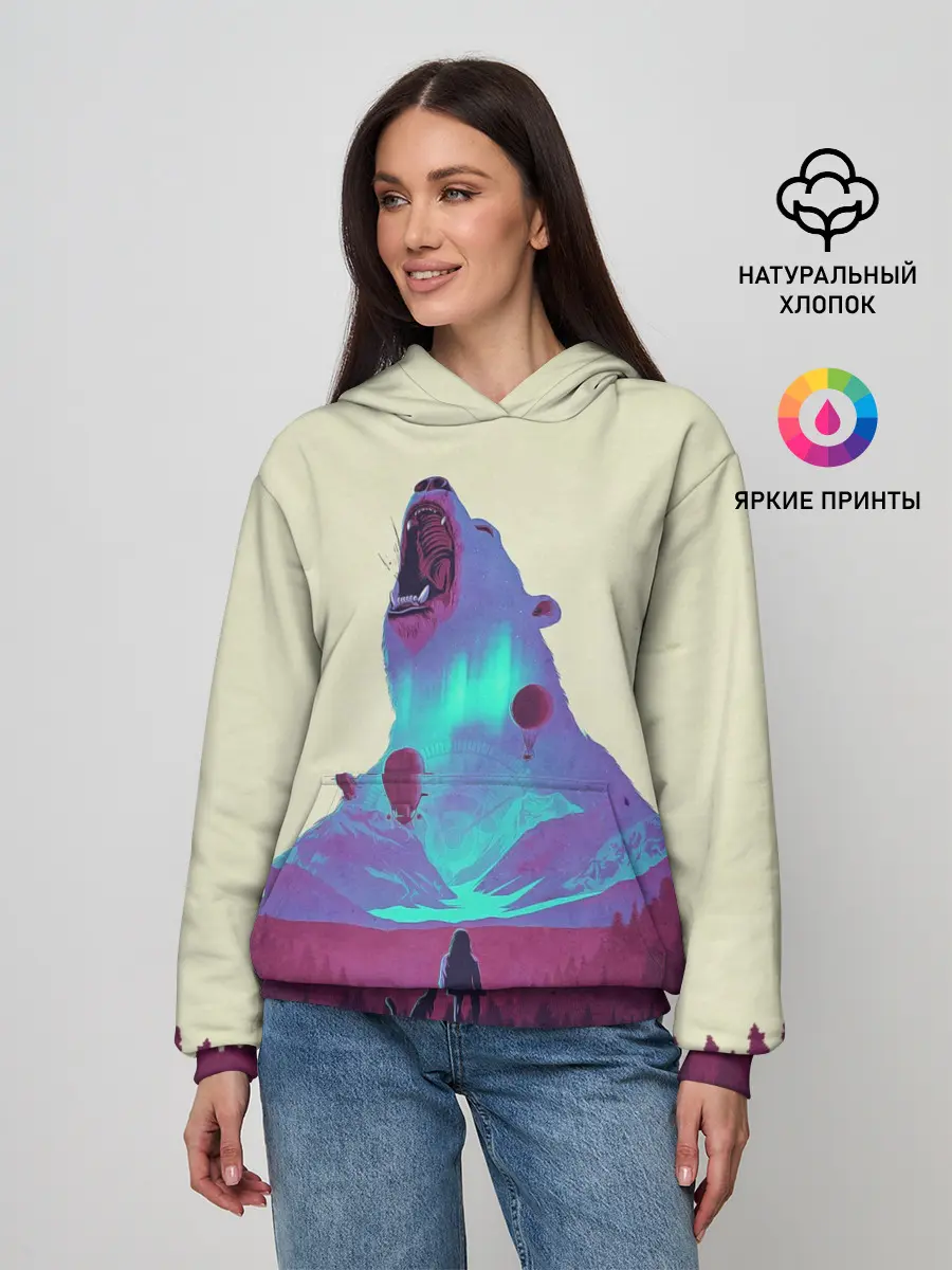 Женское худи / Armored bear